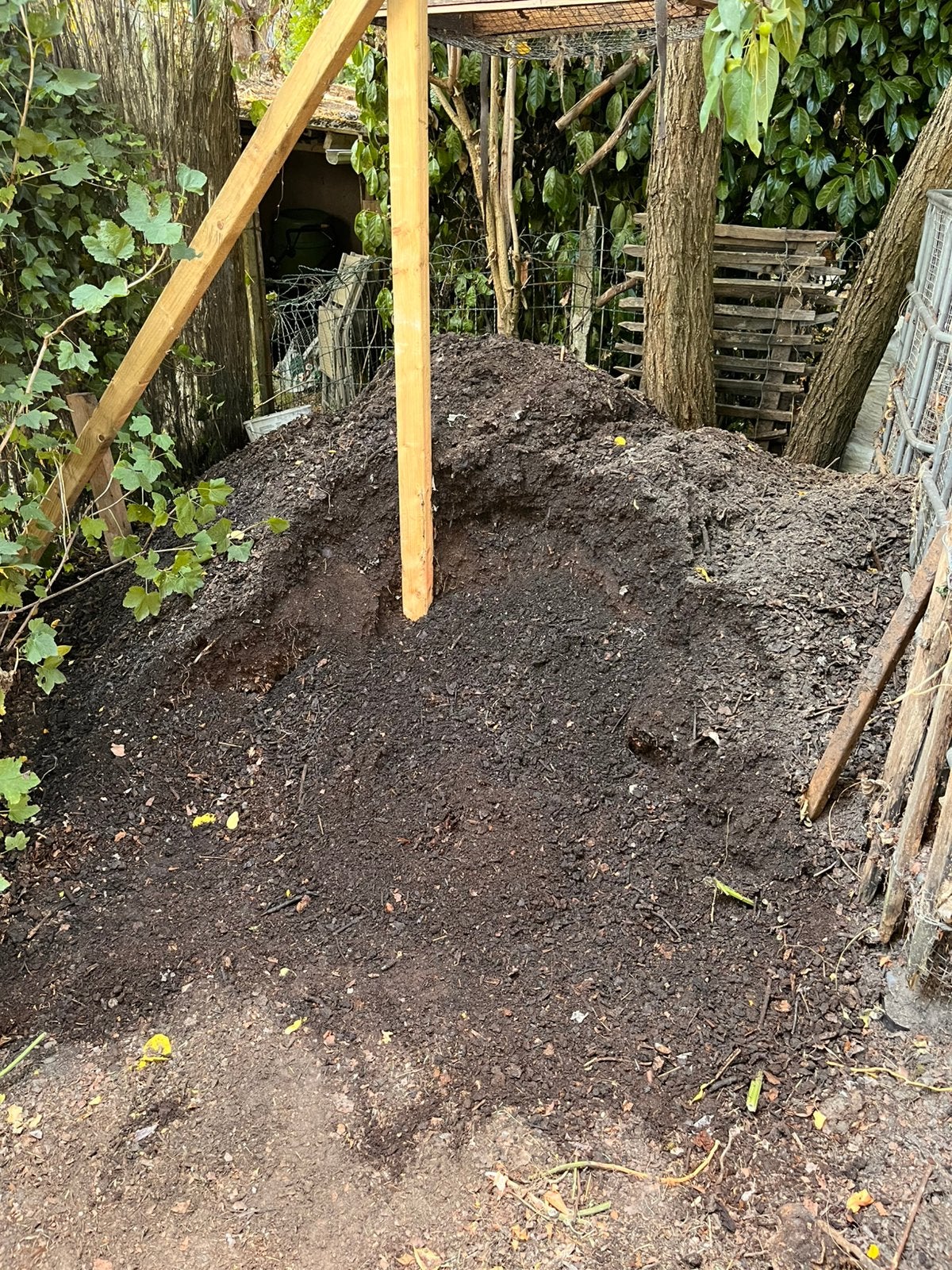 natuurlijke compost, Jardin & Terrasse, Terre & Fumier, Enlèvement, Compost