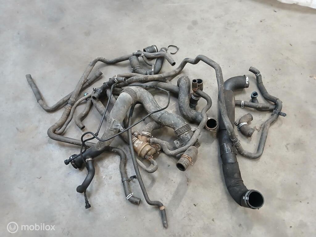 Koelvloeistof slang Thermostaat Land Rover 2.7 Slangen set, Land Rover, Ophalen of Verzenden, Gebruikt, Land Rover