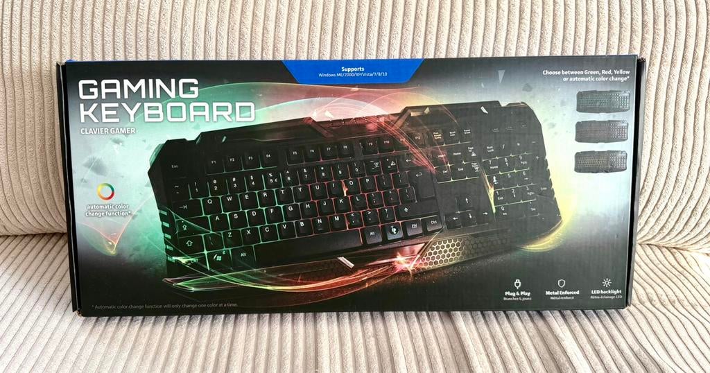 Clavier de jeu ! (DIRE), Informatique & Logiciels, Clavier gamer, Enlèvement ou Envoi, Comme neuf, Qwerty