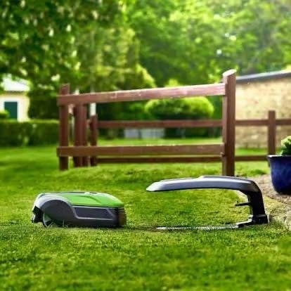 Robotmaaier, Tuin en Terras, Ophalen, Bestuurbaar via app, Nieuw, Greenworks