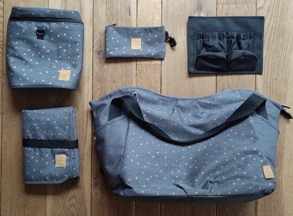 Lassig verzorgingstas luiertas, Enfants & Bébés, Sac à langer bébé, Lässig, Enlèvement, Utilisé, Poches supplémentaires