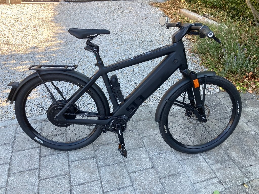 Strömer ST3 Sport L Deep Black (Pinion & ABS), Ophalen, Zo goed als nieuw, 51 tot 55 cm, Stromer