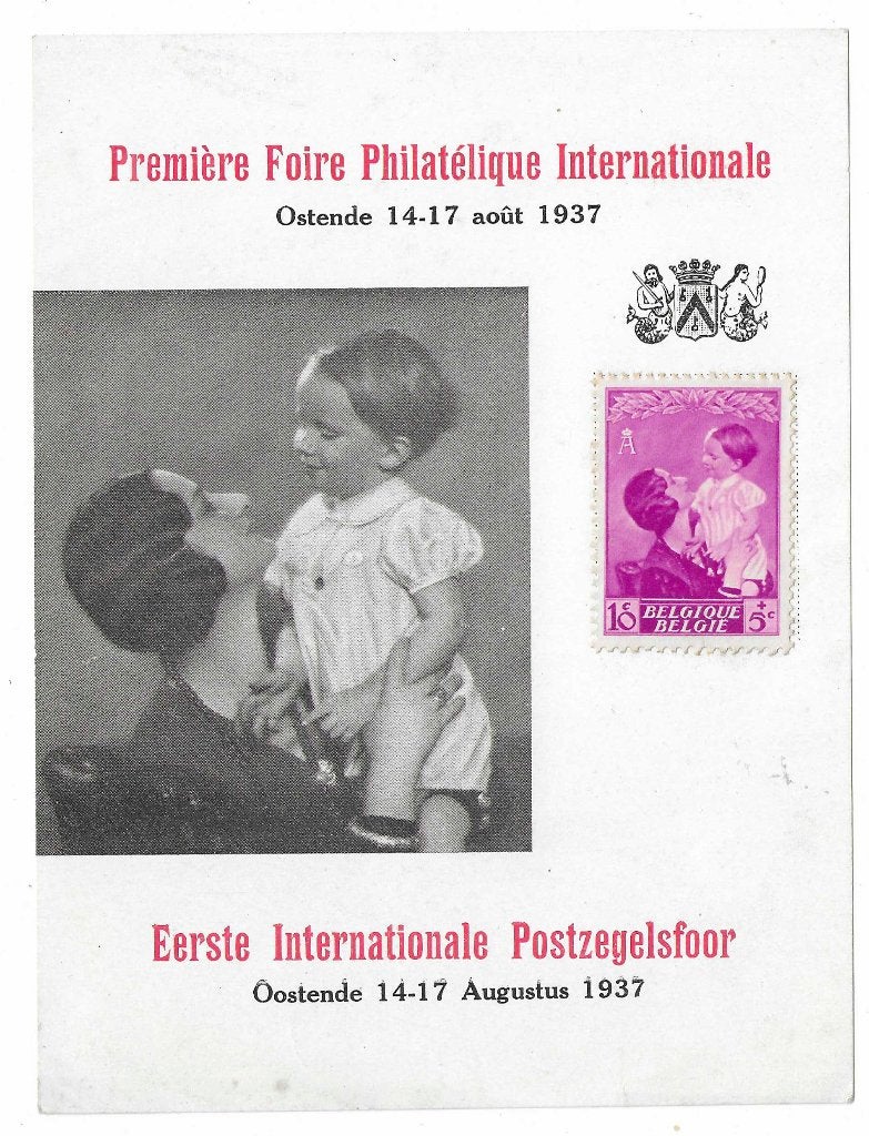 Belgische postzegels  -  Oostende 1937, Postzegels en Munten, Postzegels | Europa | België, Verzenden