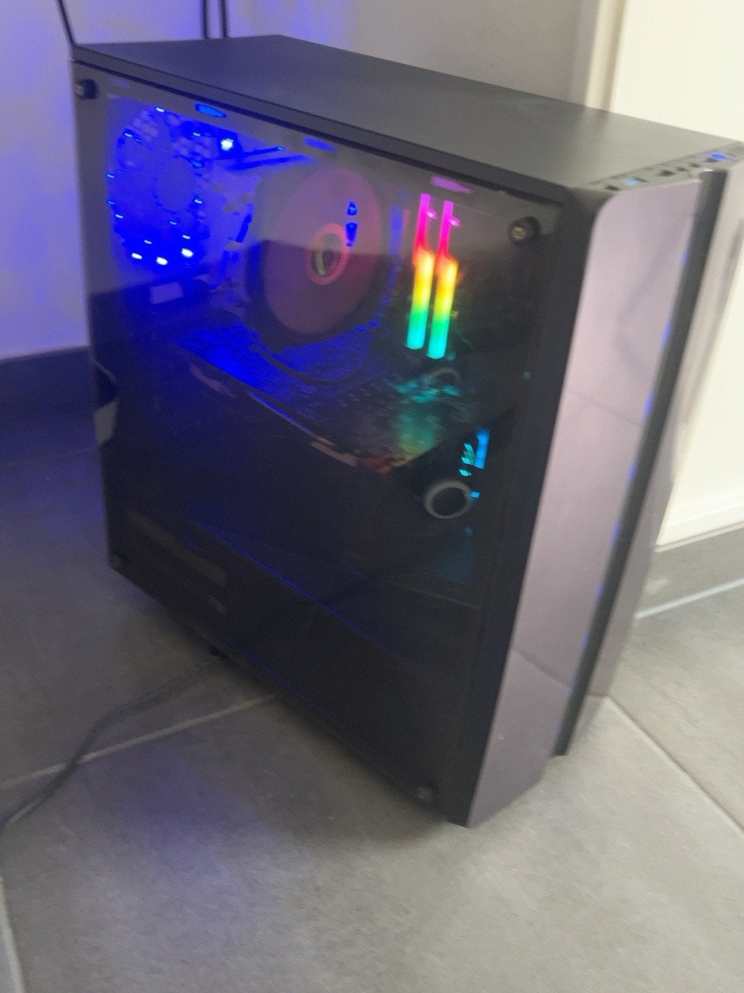Gaming PC complete set – Ryzen 5 / RX 580 8GB / 32GB RAM, Informatique & Logiciels, 32 GB, Avec carte vidéo, Utilisé, Gaming