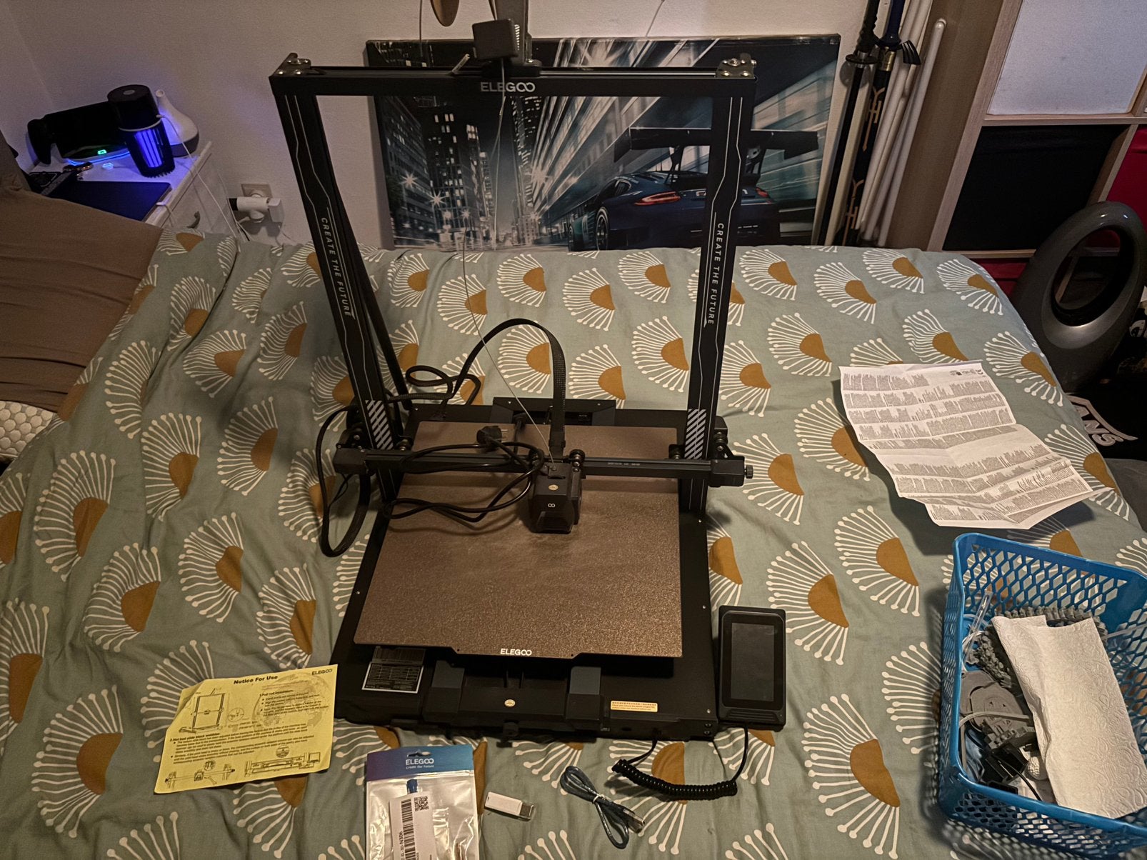 Elegoo 3D printer, Computers en Software, Ophalen, Gebruikt, Filament