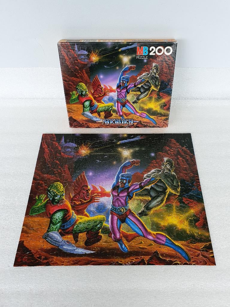 Puzzel Heroes (MB 200, 1984), Enlèvement ou Envoi, Utilisé