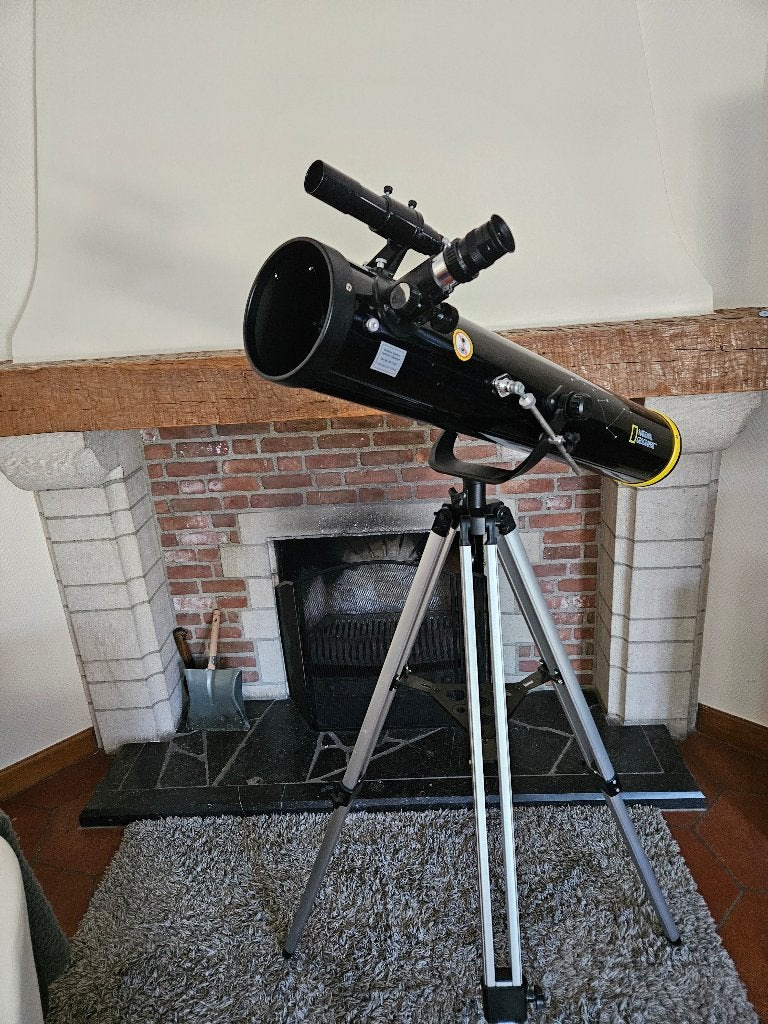 Télescope (114/900) + de nombreux accessoires !, TV, Hi-fi & Vidéo, Télescope réflecteur (miroirs), Comme neuf, Avec trépied, Enlèvement