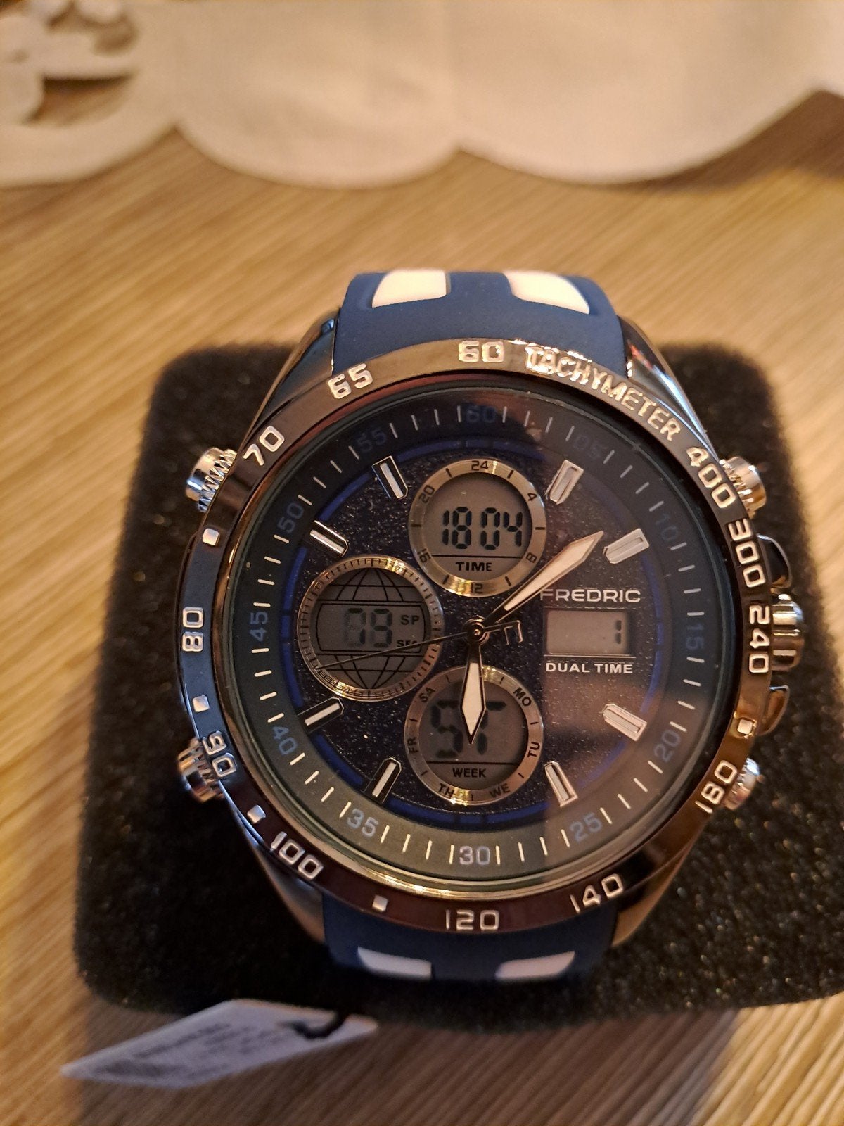 Heren uurwerk Fredric, Handtassen en Accessoires, Horloges | Heren, Ophalen of Verzenden