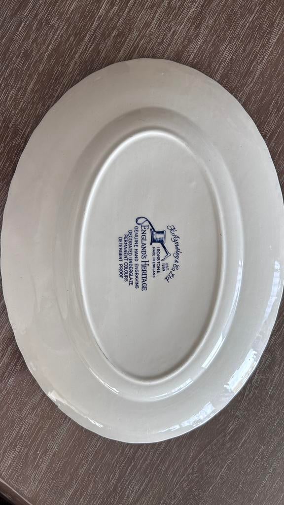 Vintage blauw-wit – Boch & England’s Heritage – schalen set, Ophalen