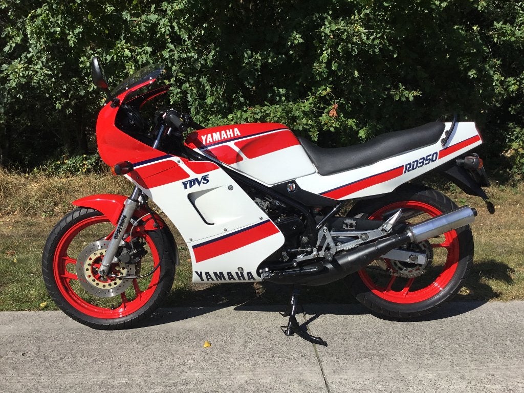 Yamaha RD 350 YPVS F2, Motos, 347 cm³, Permis Moto A, Plus de 35 kW, 2 cylindres