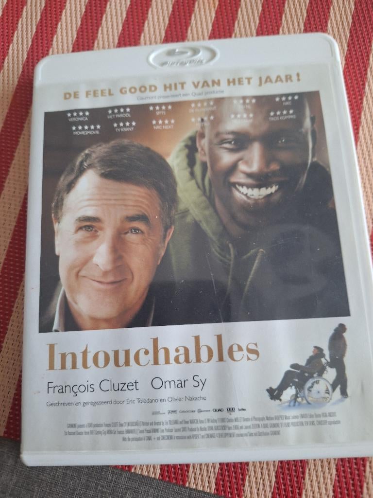 Intouchables, bluray, ndl ondertiteld, Cd's en Dvd's, Ophalen of Verzenden, Gebruikt