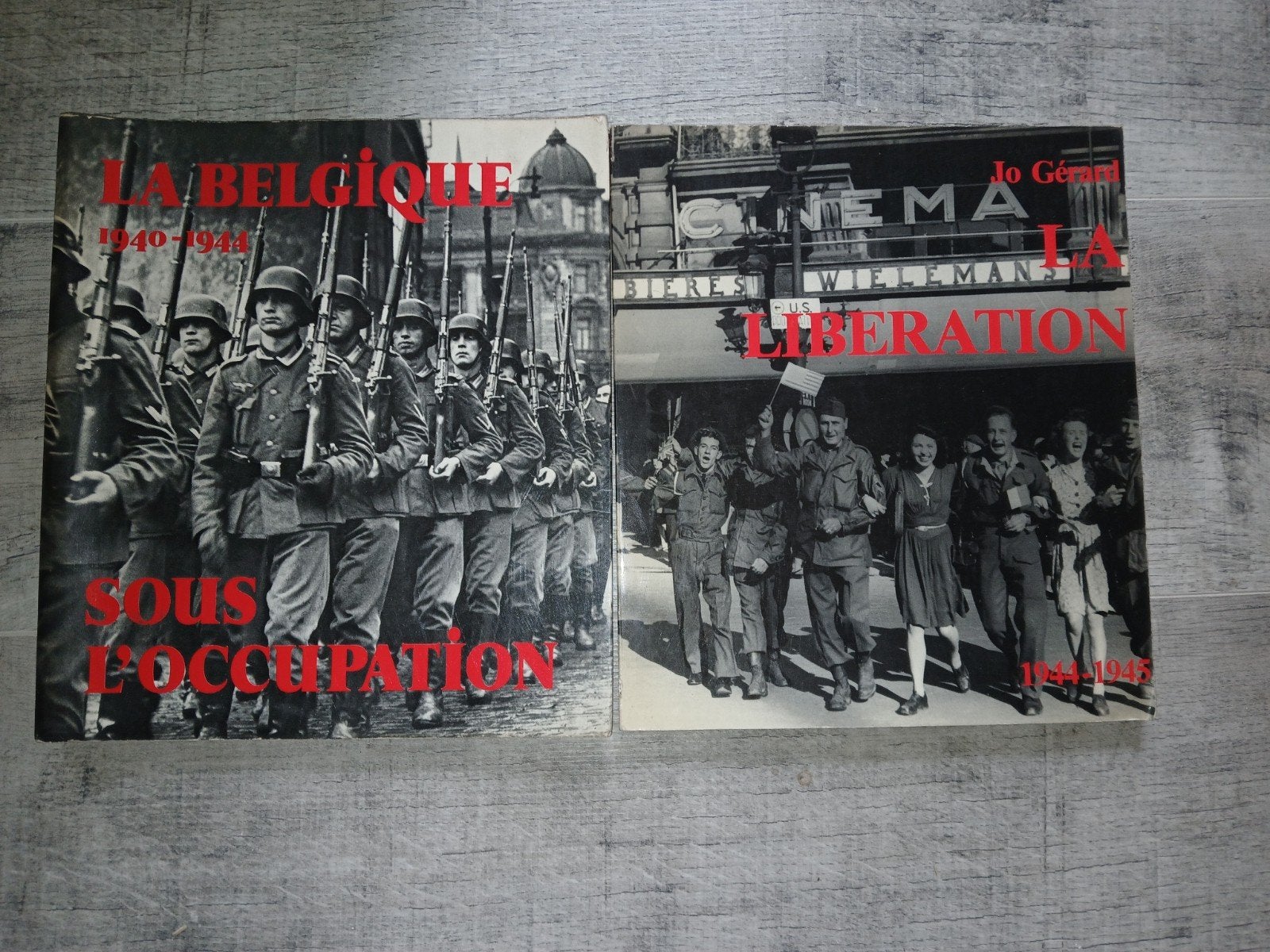 La Belgique sous l'occupation et La Libération, Livres, Art & Culture | Photographie & Design, Enlèvement, Utilisé