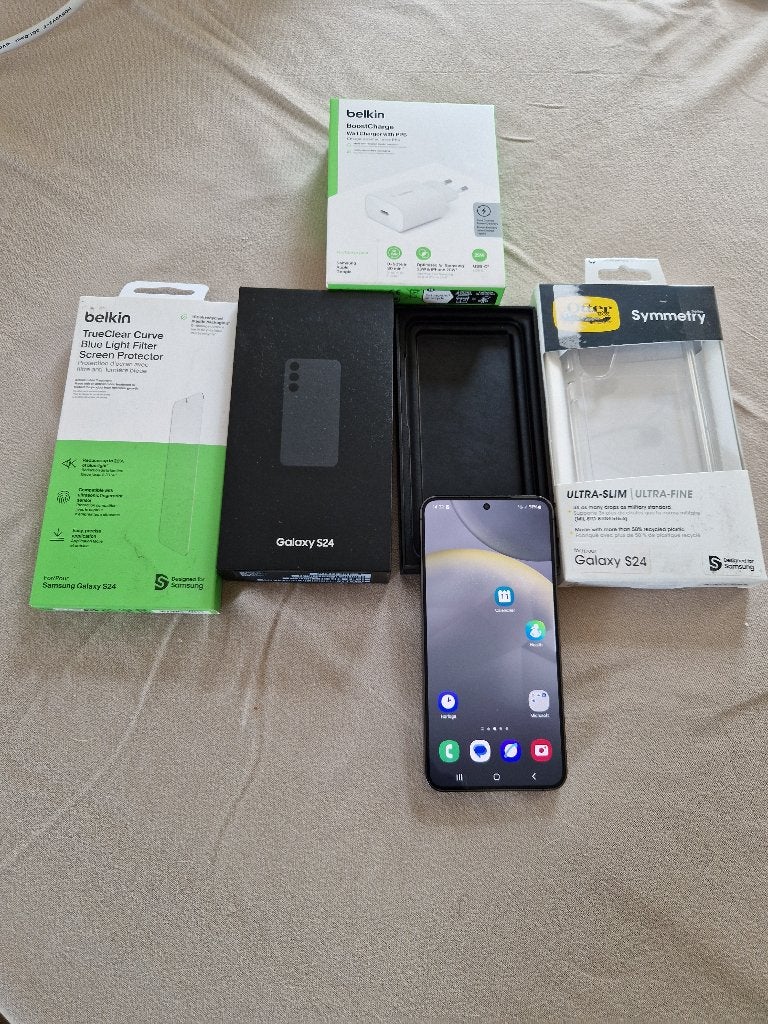 Samsung galaxy S24 256 GB, Télécoms, Téléphonie mobile | Samsung, Neuf, Galaxy S24, Enlèvement, Noir