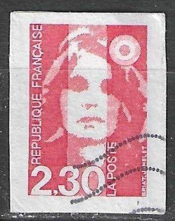 Frankrijk 1989 - Yvert 2630 - Marianne du Bicentenaire (ST), Verzenden, Gestempeld