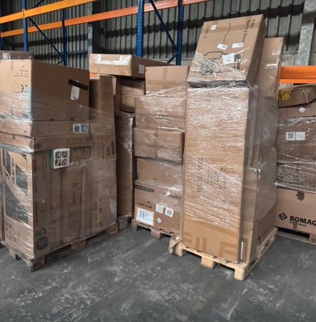 groothandel partij handel kleding retour pallets samsung, Diversen, Ophalen, Nieuw