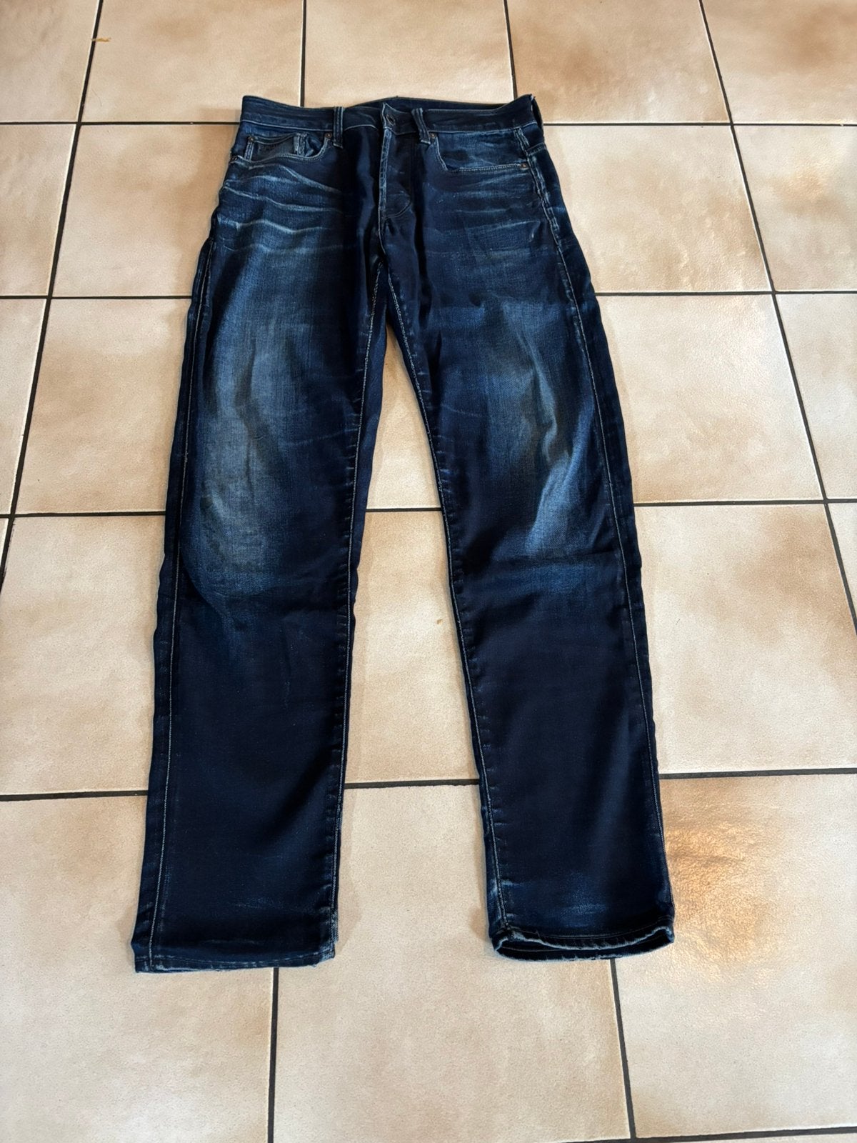 Jaensbroek G-star raw, Kleding | Heren, Spijkerbroeken en Jeans, Ophalen of Verzenden, Zo goed als nieuw, Blauw, Overige jeansmaten