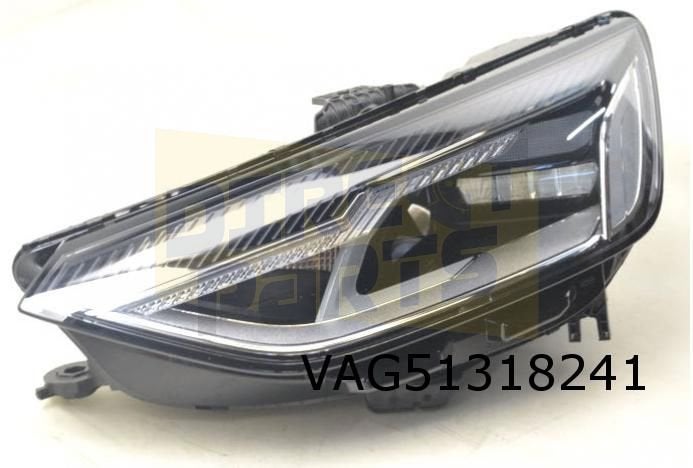 Audi A4 (1/19-) Koplamp Links (LED) Origineel! 8W0941011, -, Verzenden, -, Nieuw