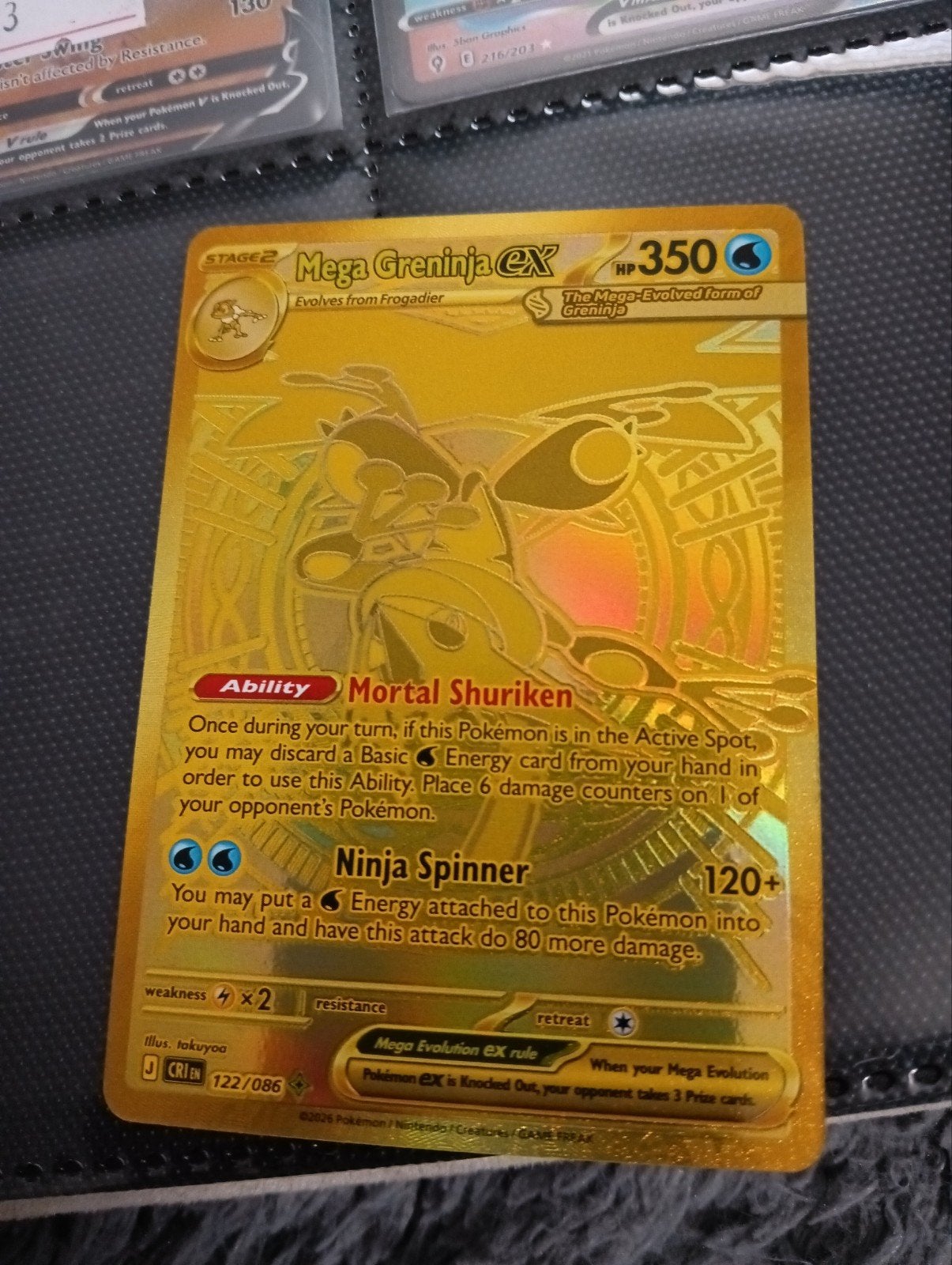Gold Mega Greninja, Enlèvement