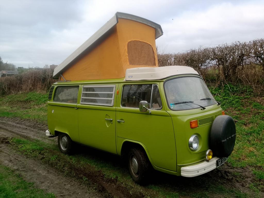 Combi T2 westfalia, Entreprise, Boîte manuelle, 5 places, Vert
