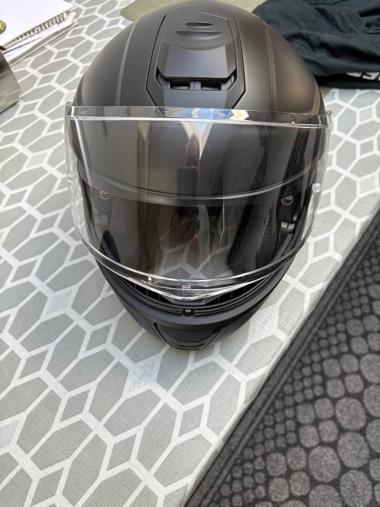 Splinternieuwe motor helm integraal, matzwart, Motoren, Dames, Nieuw zonder kaartje, Integraalhelm, L