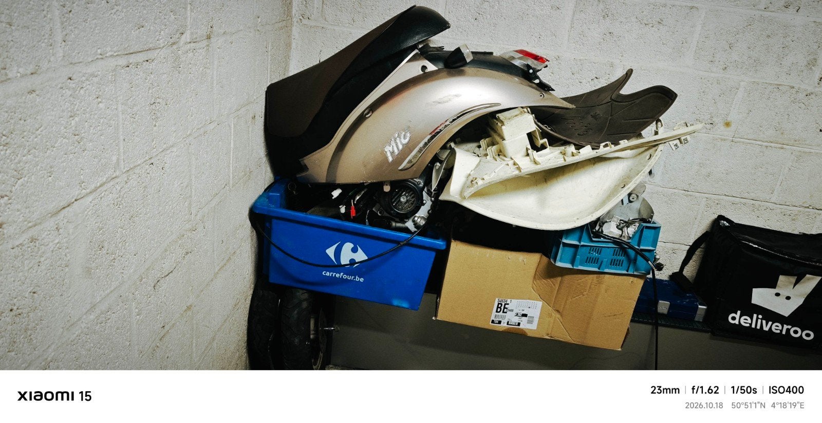 pièces SYM Mio 50 cc, Enlèvement