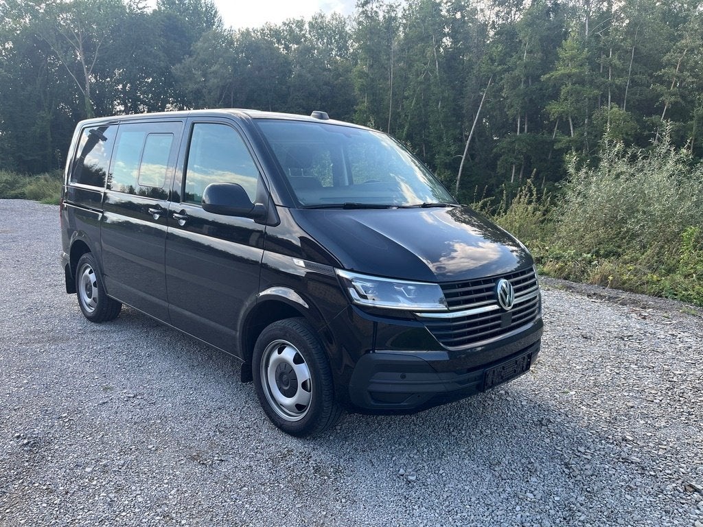 TRANSPORTER T6.1 5 ZITPL 2.0TDI DSG 150PK 2024 L1 42.406 KM, Auto's, Dealer onderhouden, Stof, 4 cilinders, 360° camera