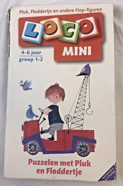Loco Mini Pluk van de Petteflet Fiep Westendorp basisdoos, Verzenden, Zo goed als nieuw, Puzzelen
