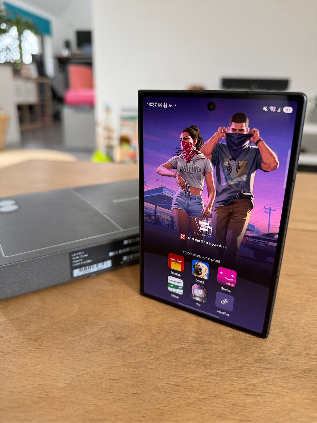Samsung Fold 8 Black - 256Go (new), 256 GB, Enlèvement, Neuf, Noir