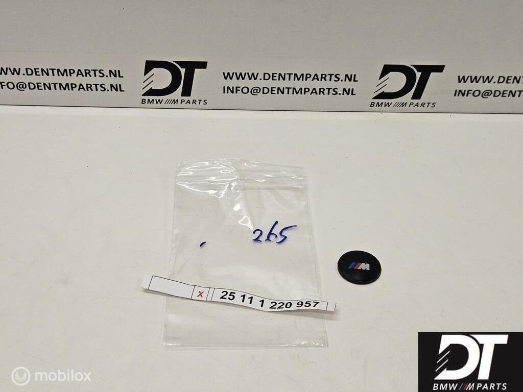 Embleem pook M BMW E30 E28 E24 E23 E32 25111220957, Nieuw, Ophalen of Verzenden