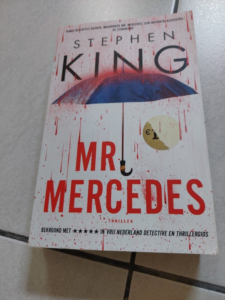Leesboek Mr Mercedes van Stephen King, Boeken, Stephen King, Nieuw, Ophalen of Verzenden, Nederland