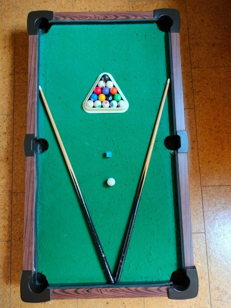 table de billard pour enfants, Enlèvement, Utilisé