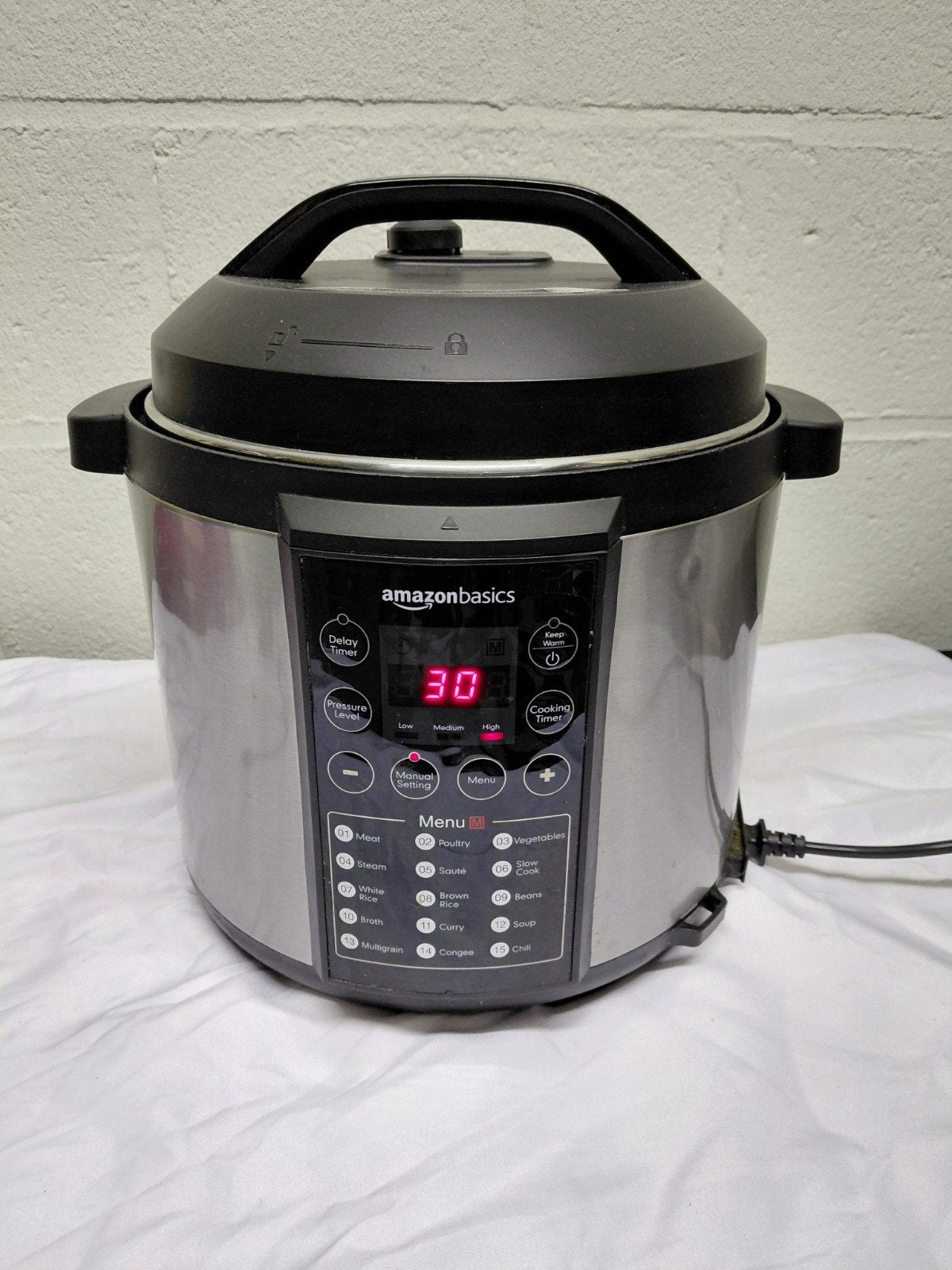 multicooker  even lezen a.u.b, Ophalen