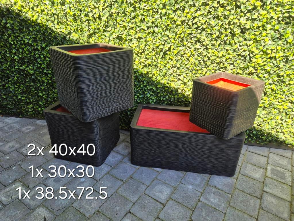 Bloempotten capi europe rib, Ophalen