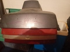 Honda Goldwing 1500 topkoffer deksels, Ophalen