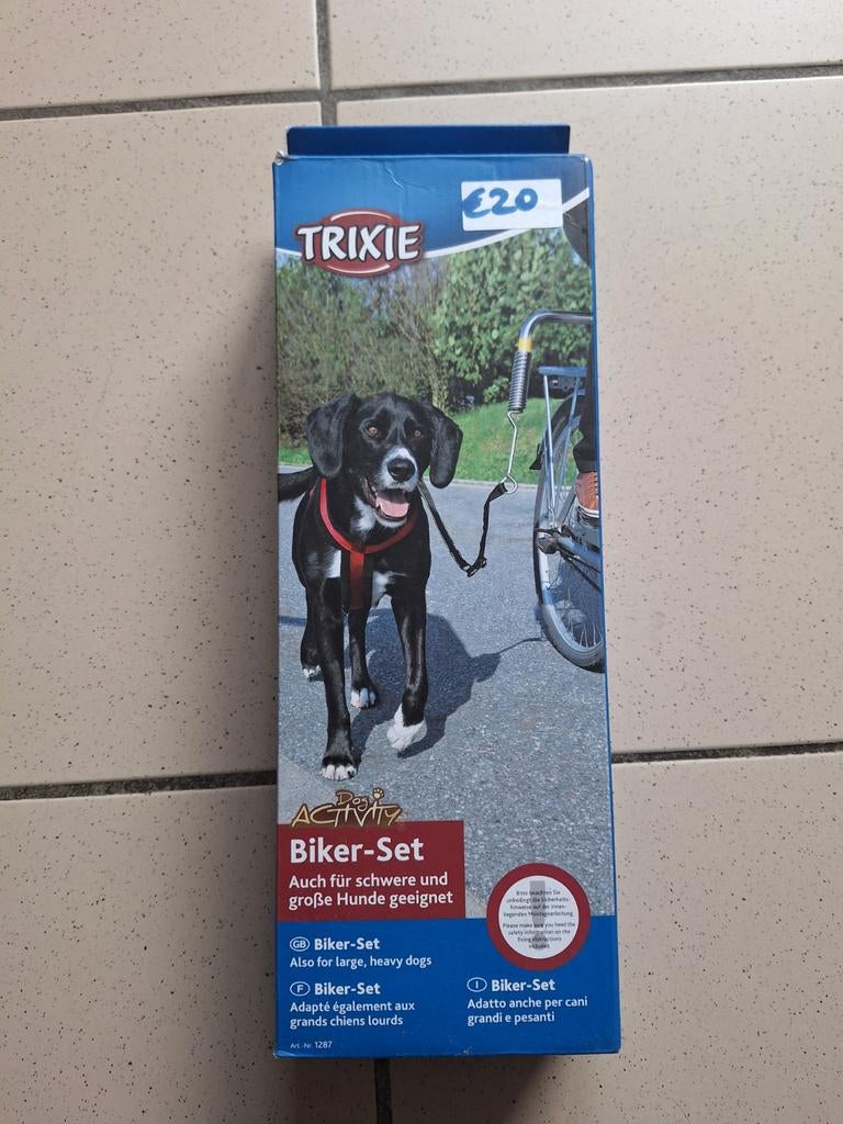 Biker set - Staaf fiets hond, Dieren en Toebehoren, Honden-accessoires, Ophalen of Verzenden
