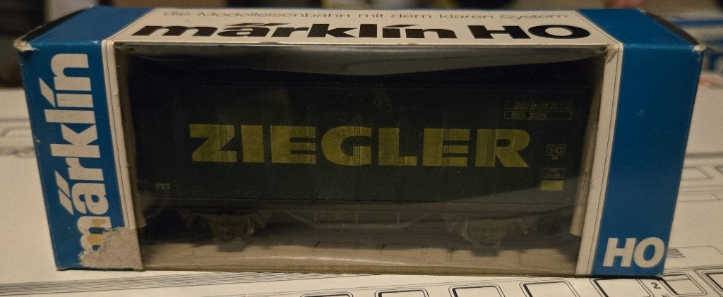 Wagon Marklin 4482 Ziegler, Enlèvement ou Envoi, Comme neuf, Wagon, Märklin