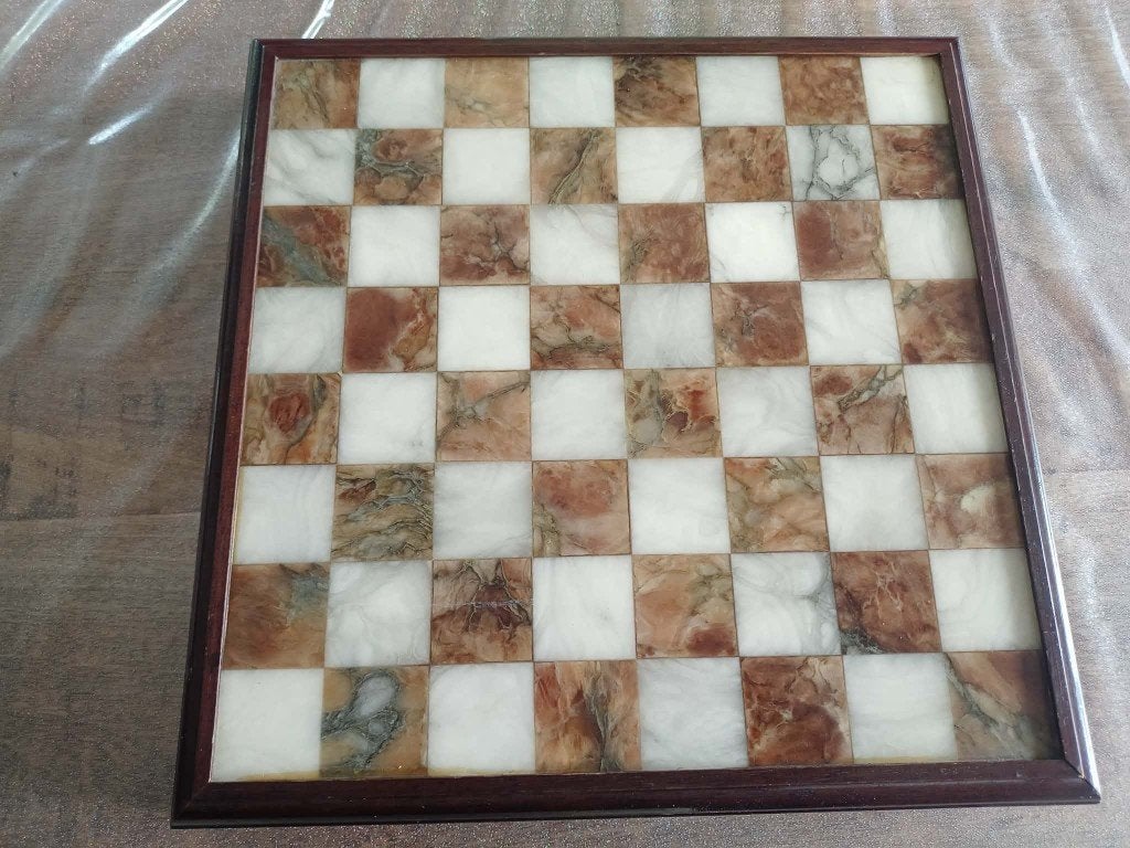 schaakspel / damspel, 1 ou 2 joueurs, Enlèvement, Comme neuf, Andere