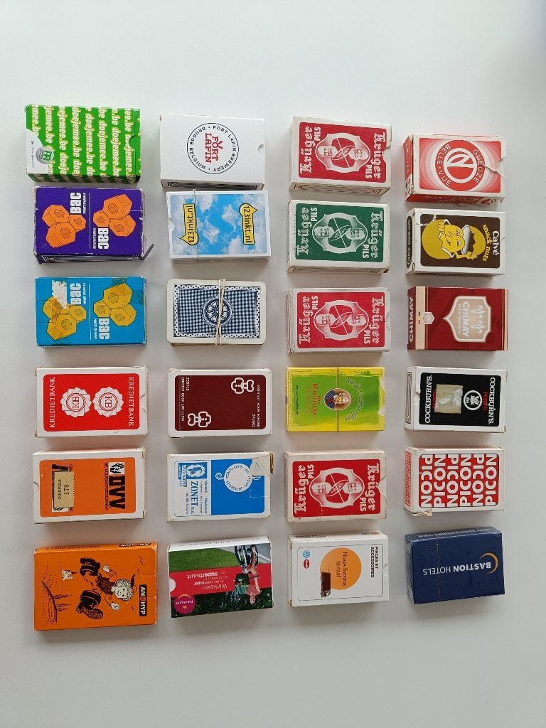 LOT Collectie/verz kaartspelen – 24 st ***VERLAAGDE PRIJS***, Ophalen of Verzenden, Gebruikt, Speelkaart(en)