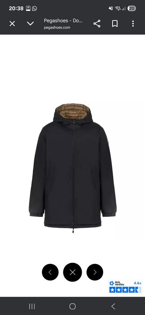 Jott Morison reversible beige/noir xl, Enlèvement, Noir