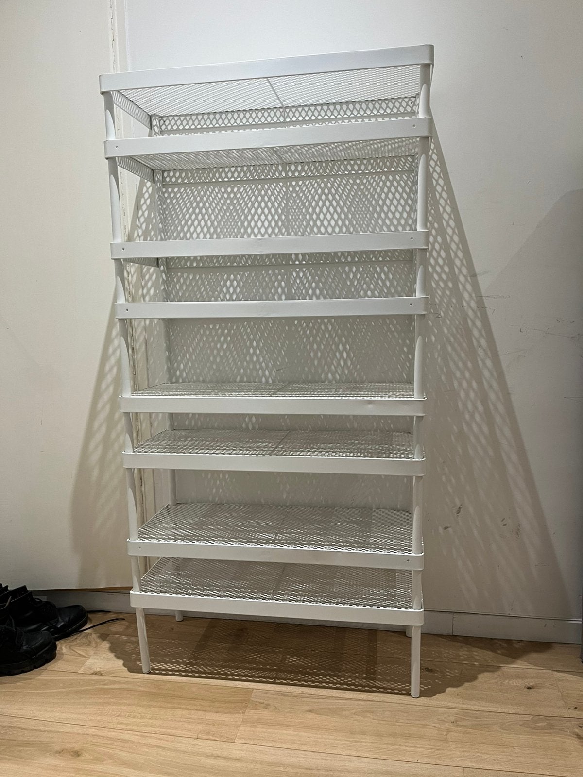 Etagère métal blanche, Enlèvement, Comme neuf, Étagère, Métal