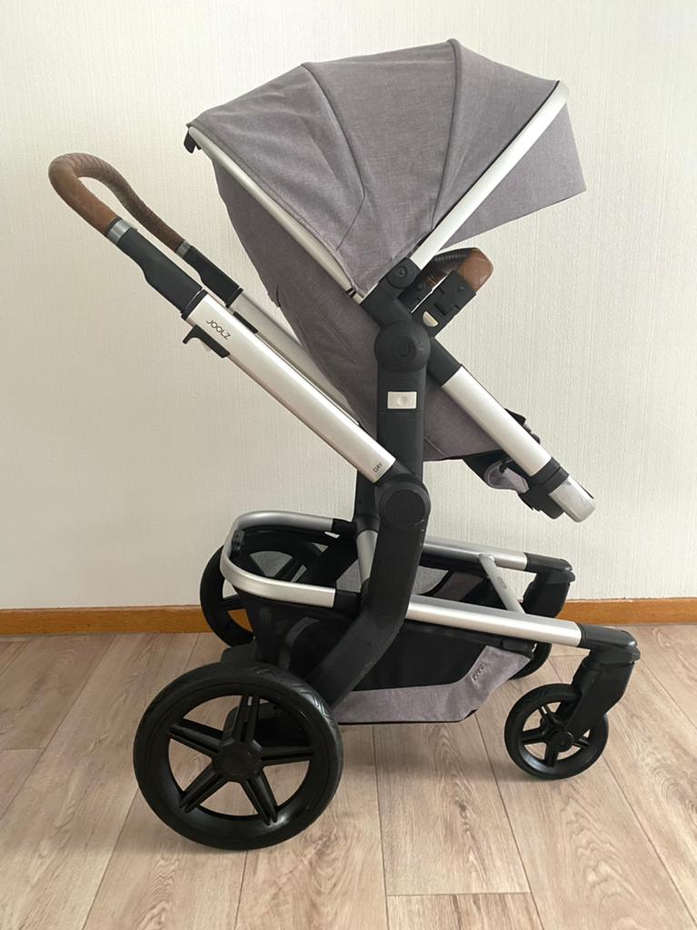 Joolz Day+ Radiant Grey 3 in 1 - COMPLEET, Kinderen en Baby's, Kinderwagens en Combinaties, Ophalen, Zo goed als nieuw, Kinderwagen