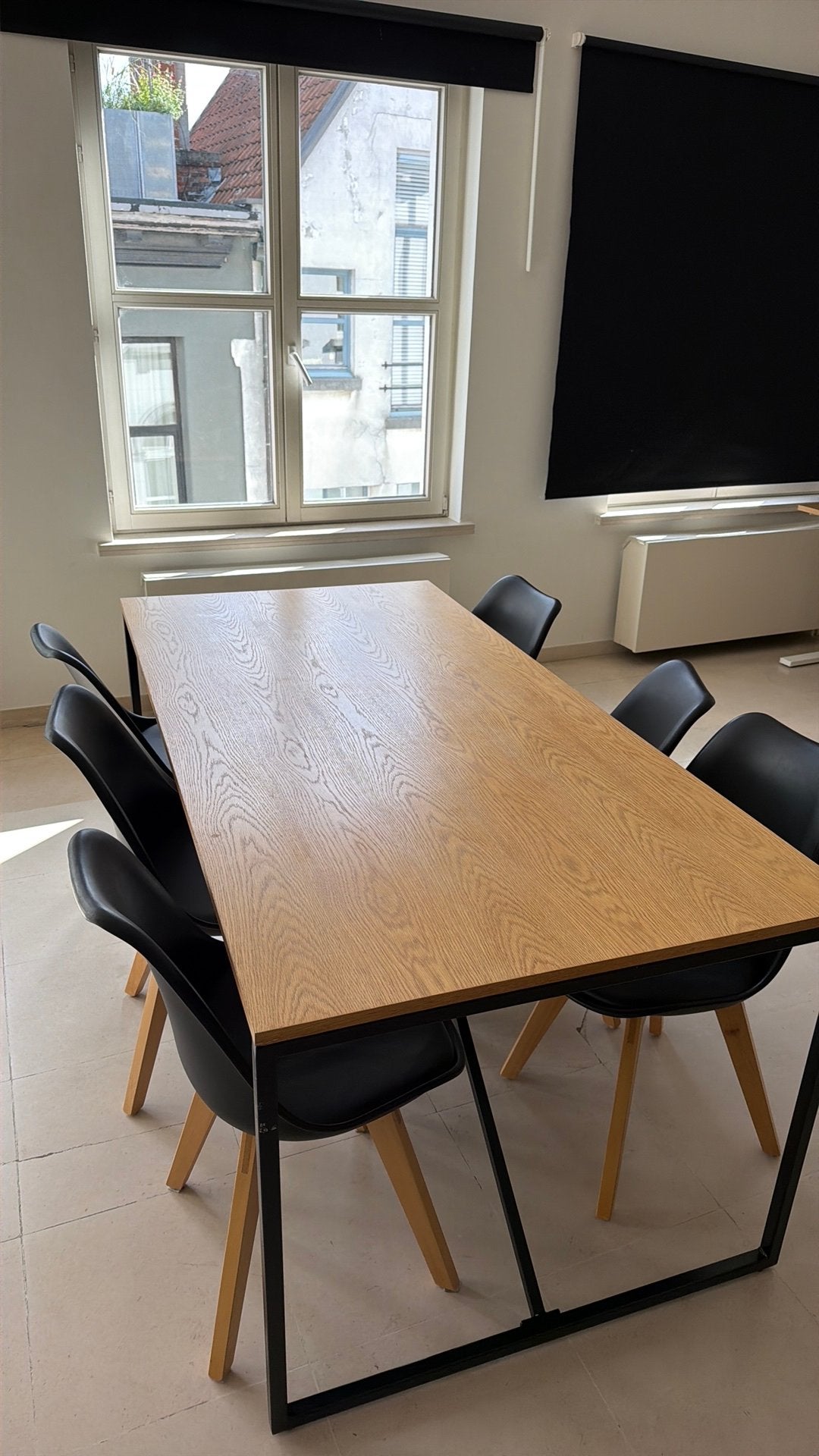 Eettafel met 6 stoelen, Huis en Inrichting, Ophalen, Gebruikt, 50 tot 100 cm, 100 tot 150 cm