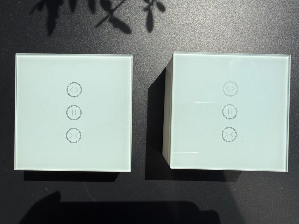 2x Smart Touch Schakelaar voor Rolluiken/Gordijnen, Enlèvement, Utilisé, Interrupteur