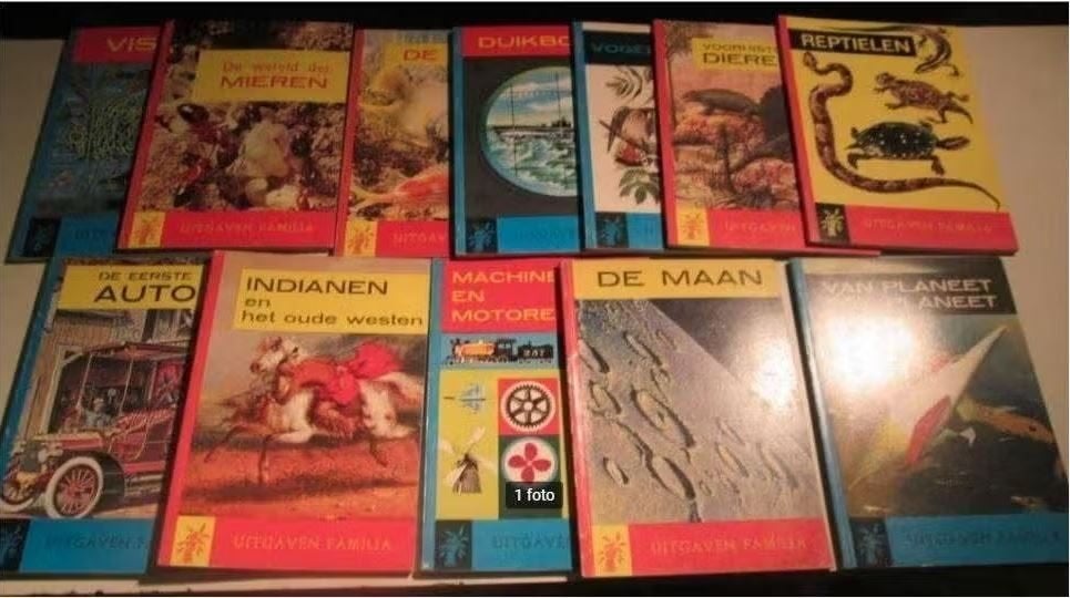 12 livres vintage pour enfants de la série Familia, Enlèvement ou Envoi, Comme neuf, Non-fiction