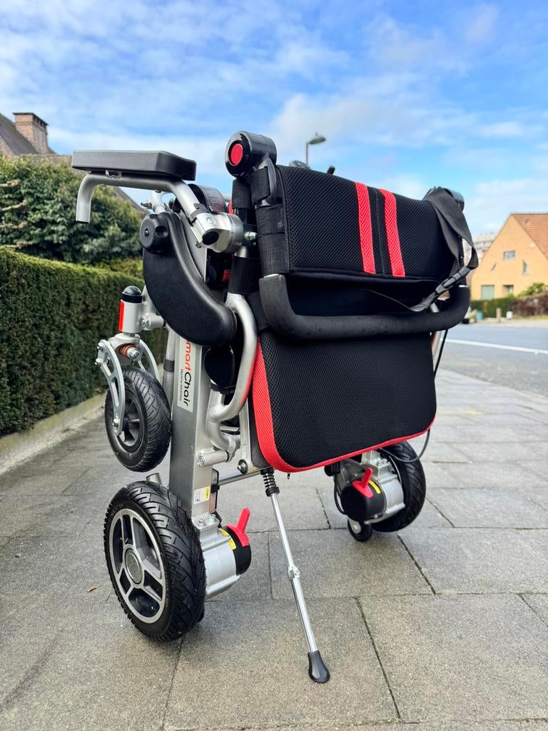 Smart Chair est un chaise roulante électrique pliable unique, Enlèvement ou Envoi, Pliant, Comme neuf, Fauteuil roulant électrique