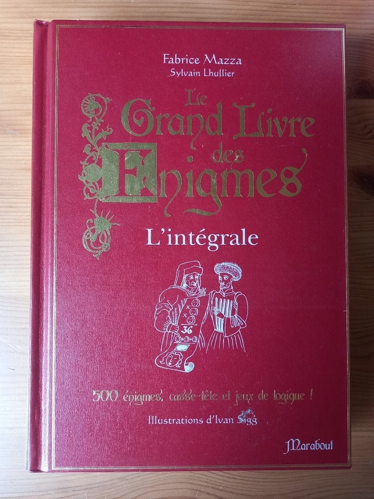 Le grand livre des Enigmes, Boeken, Hobby en Vrije tijd, Ophalen, Gelezen, Overige onderwerpen