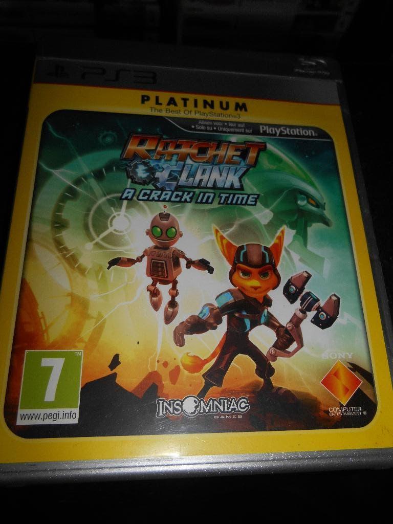 PS3 jeu Ratchet & Clank " A crack in time", Enlèvement ou Envoi
