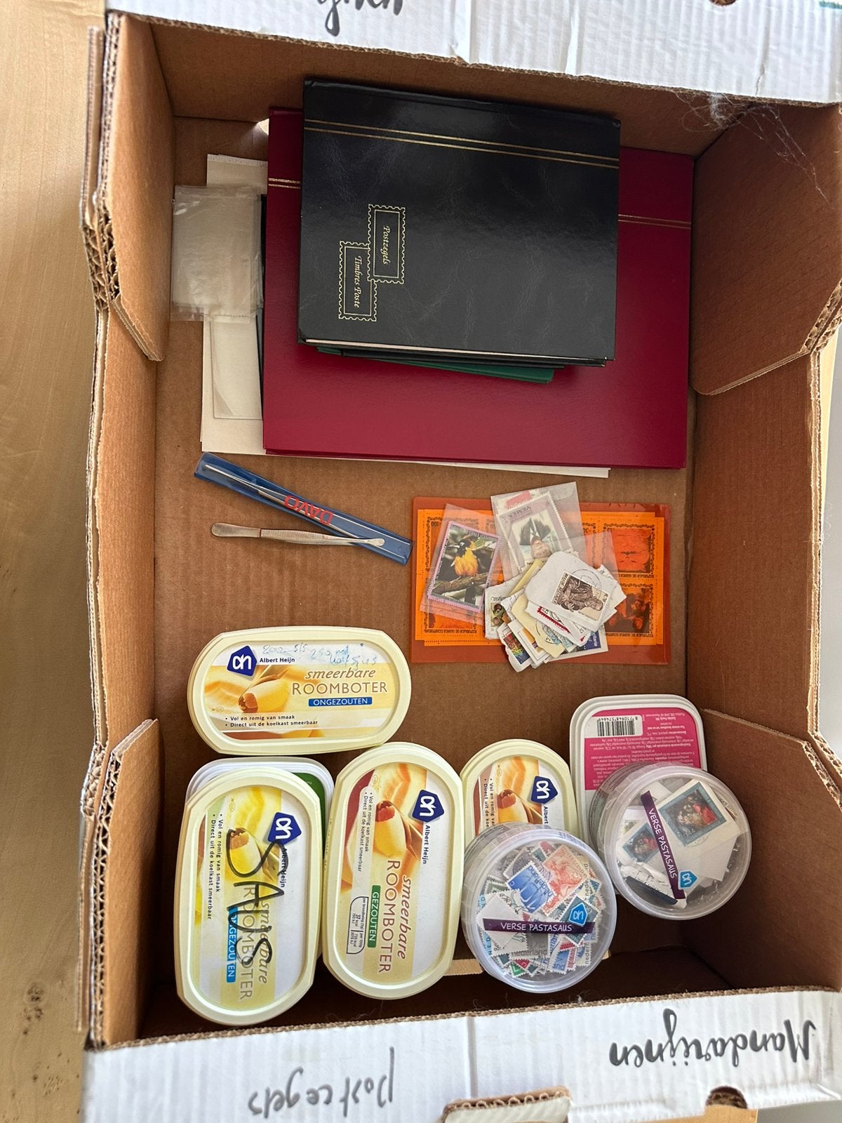 Grote verzameling postzegels met albums en accesoires, Ophalen of Verzenden