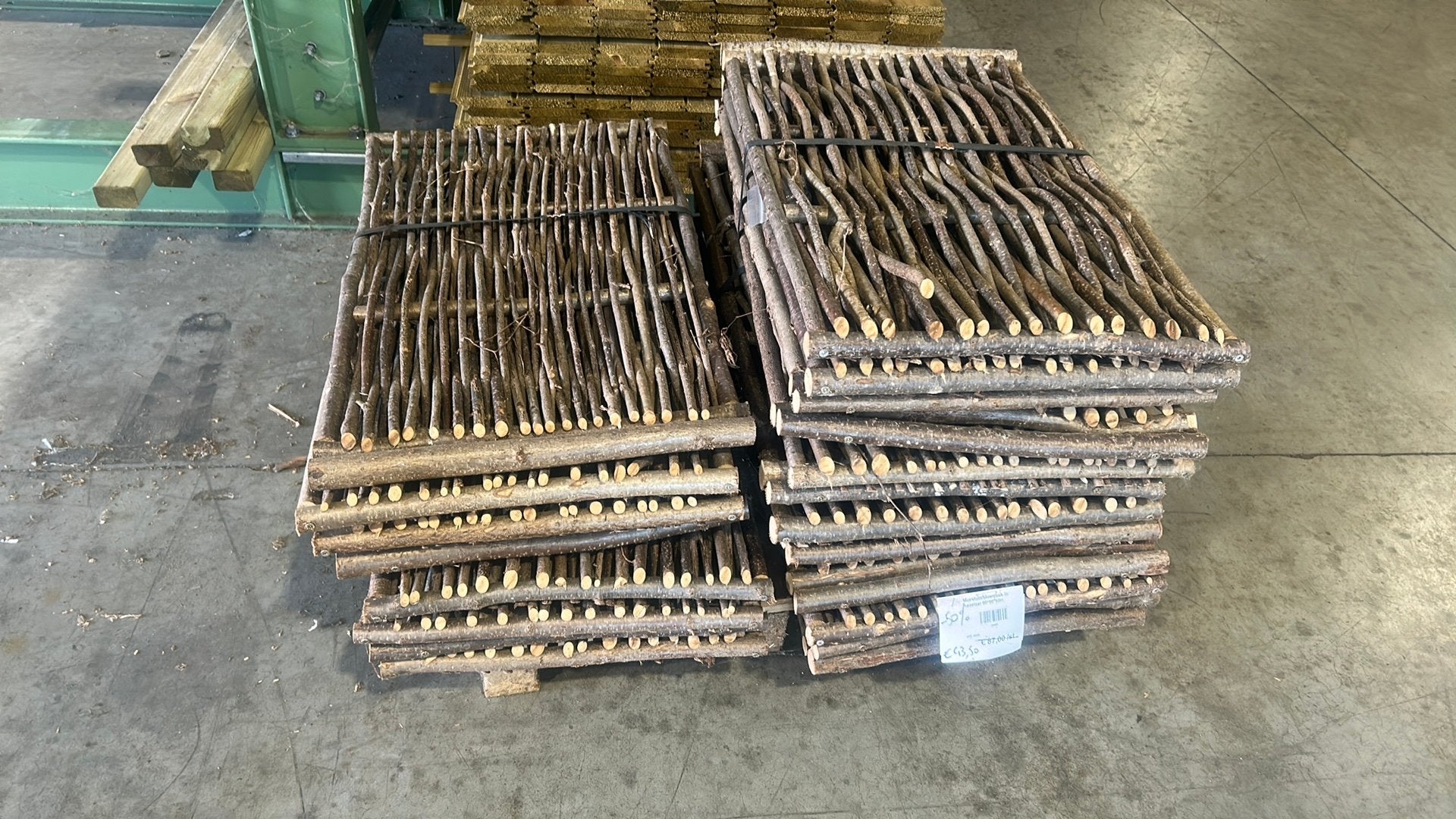 Moestuinbakken hazelaar 90*90*50, Tuin en Terras, Ophalen, Zo goed als nieuw