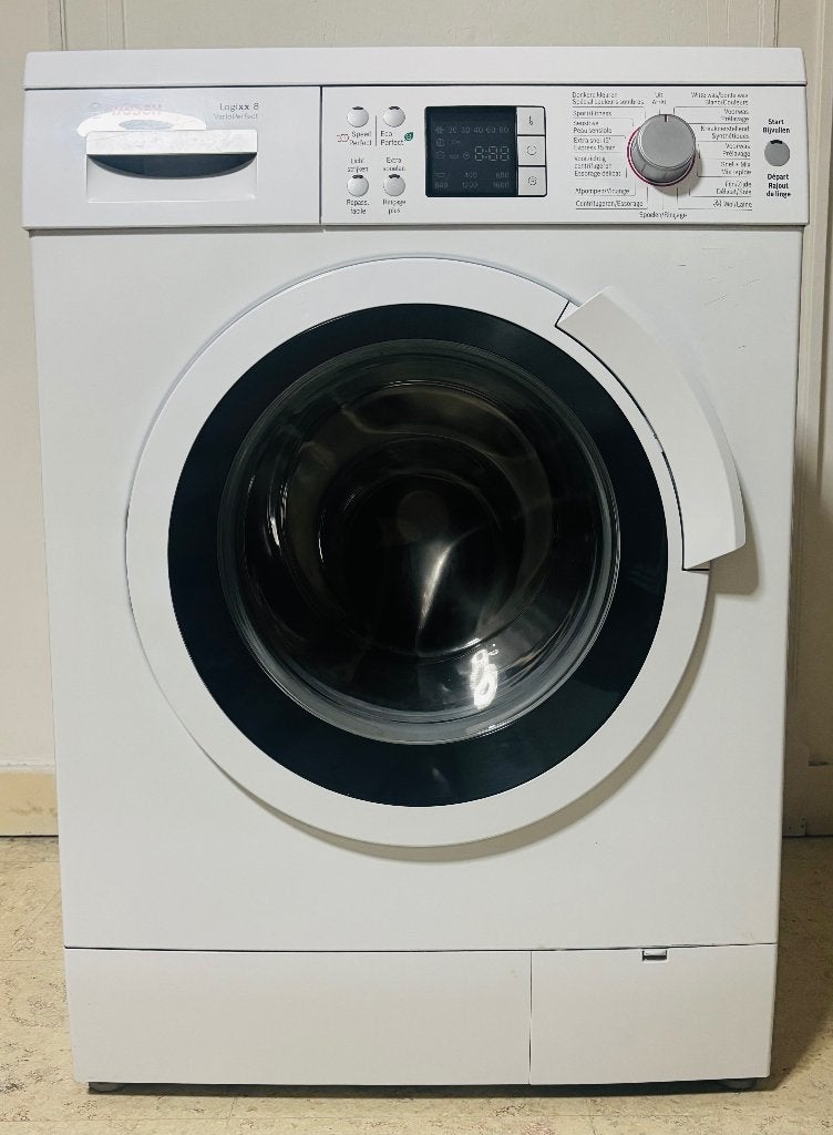 wasmachine Bosch serie 8 A++, 85 à 90 cm, 1600 tours ou plus, Comme neuf, Chargeur frontal